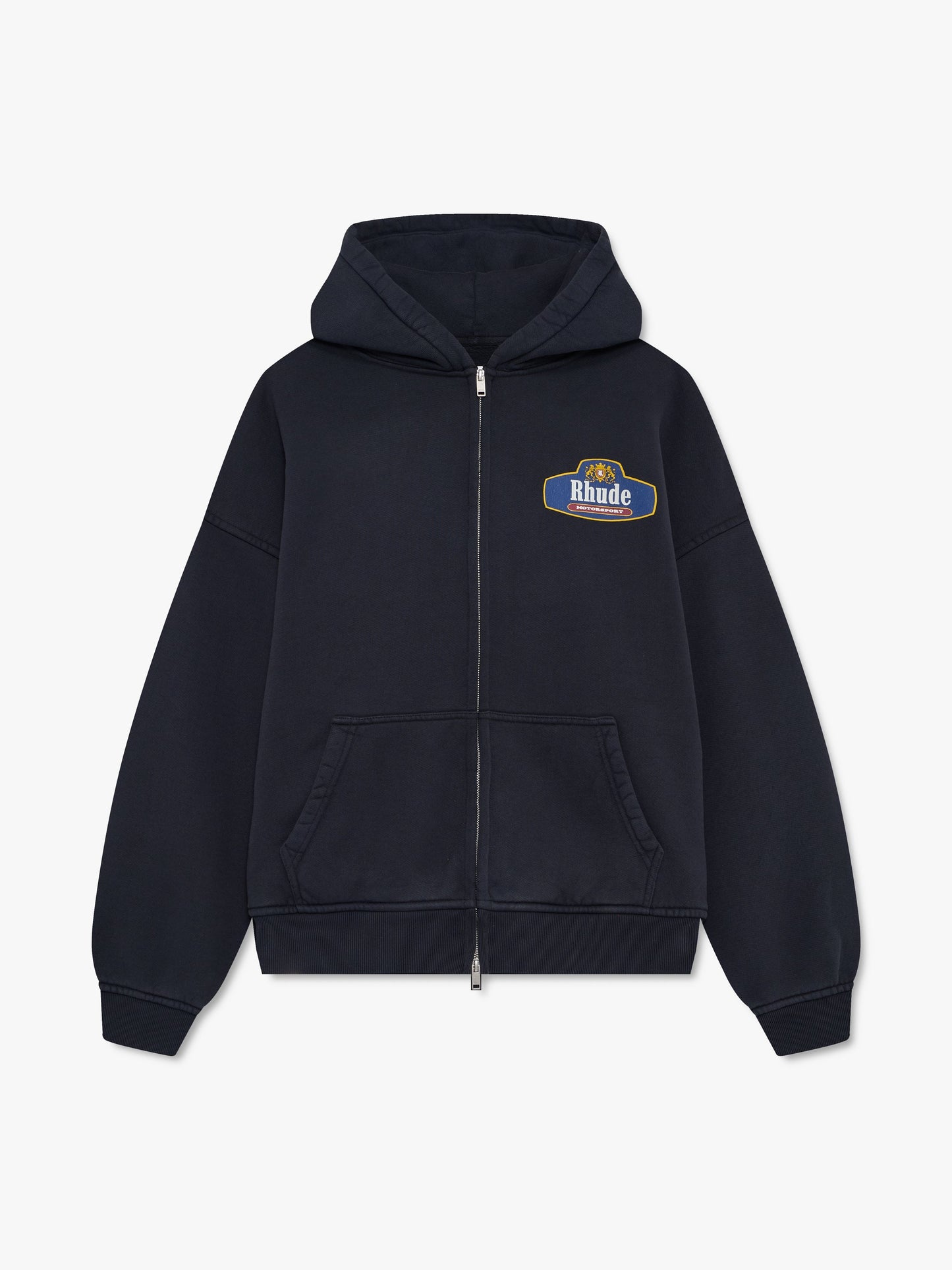 RACING CREST ZIP-UP HOODIE