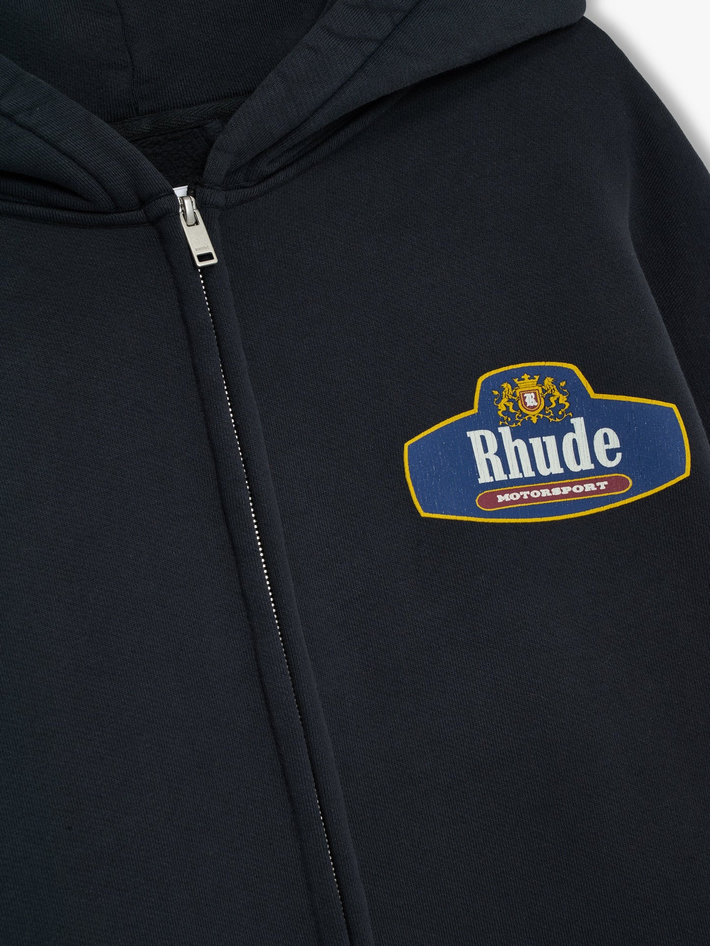 RACING CREST ZIP-UP HOODIE