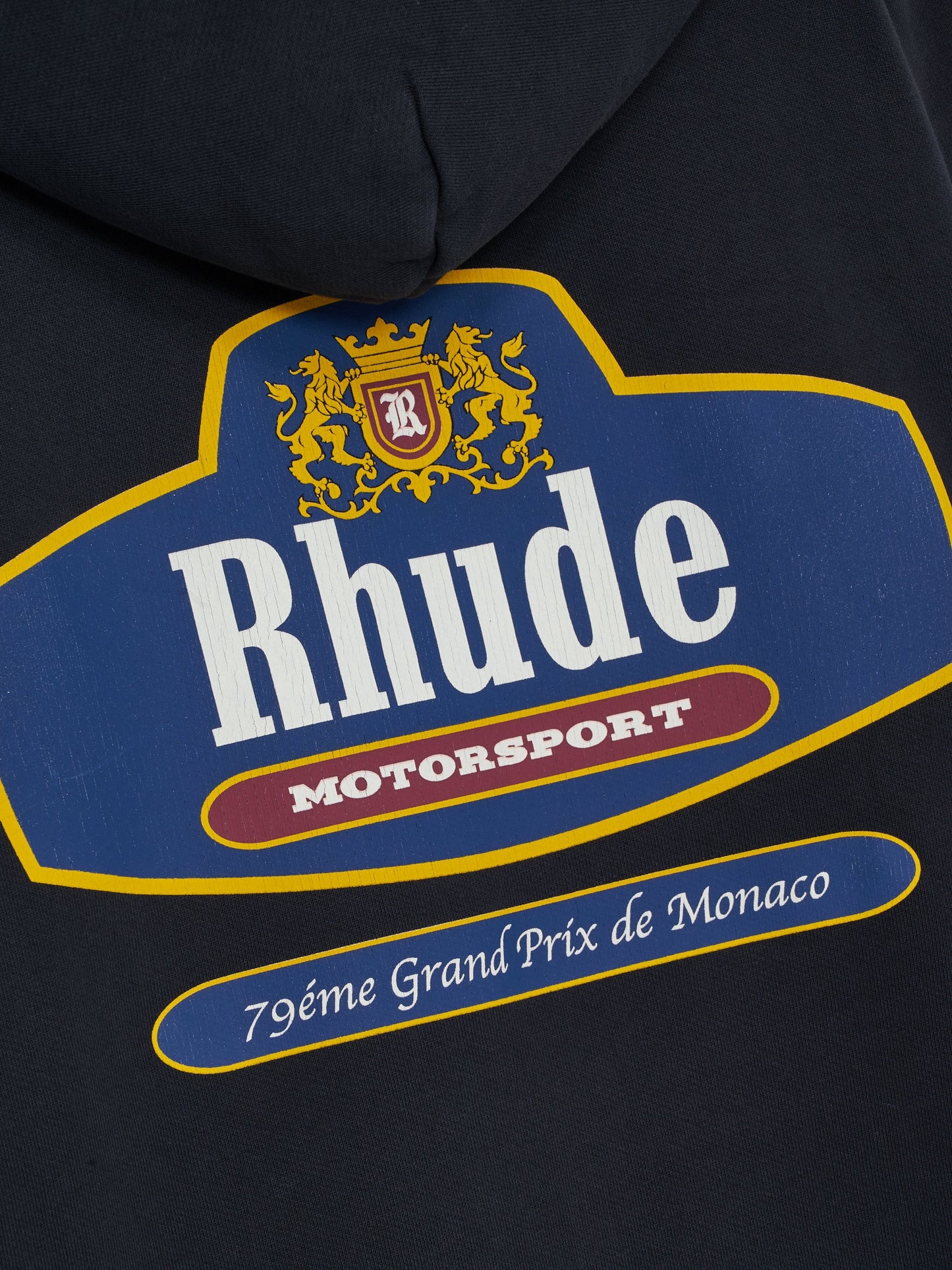 RACING CREST ZIP-UP HOODIE