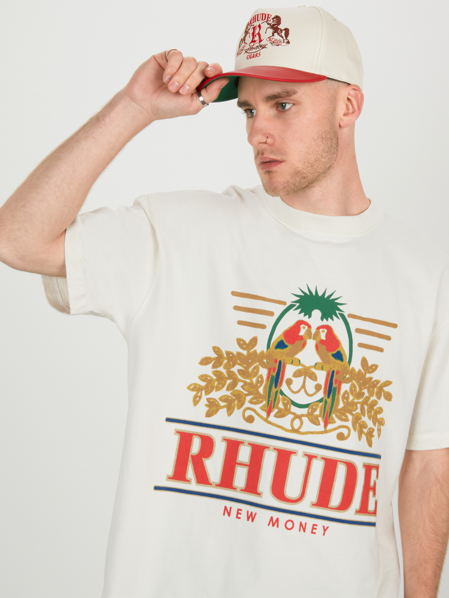 PARAKEET TEE - VTG WHITE