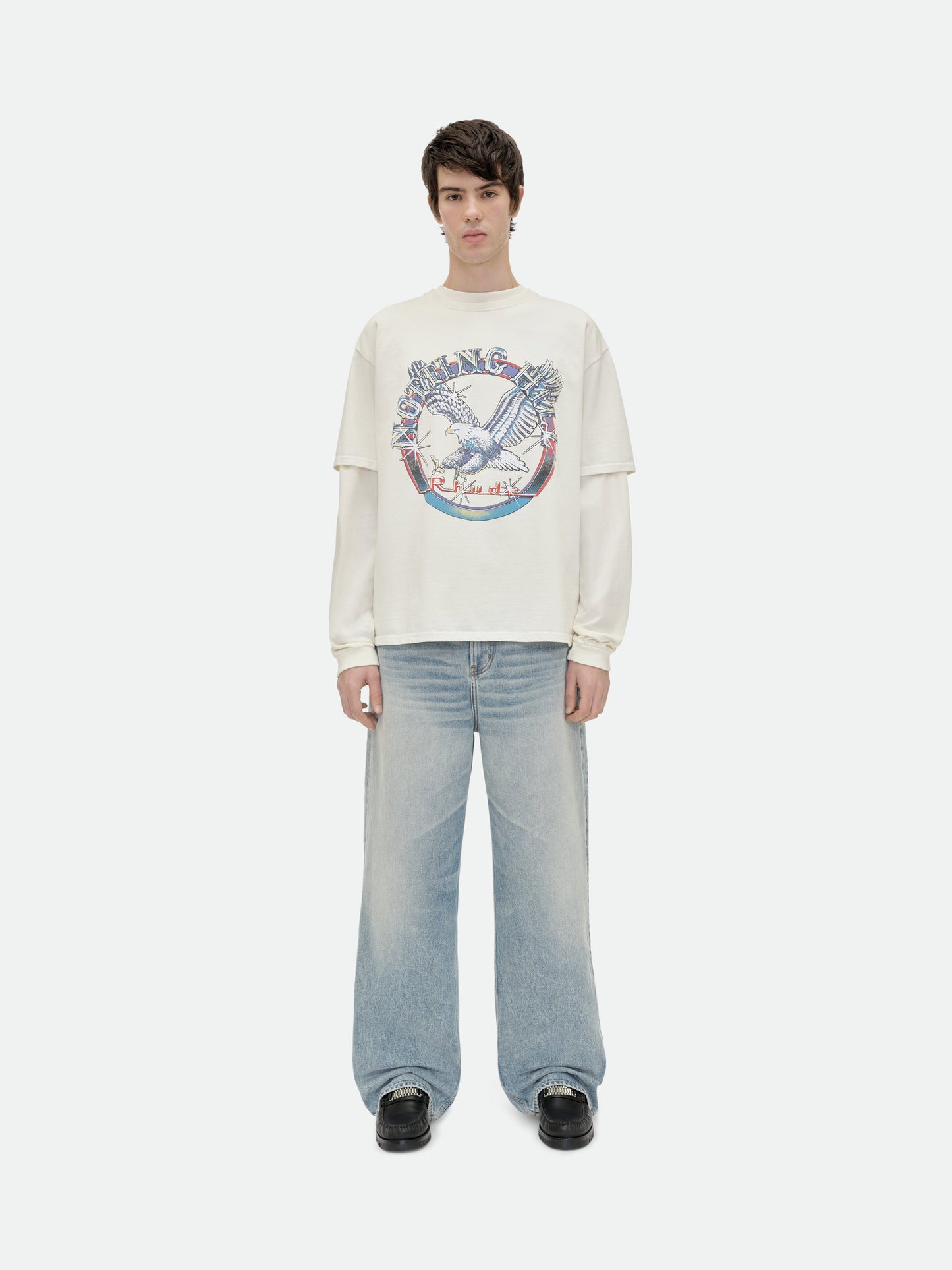 NOTTING HILL EAGLE TEE - VTG WHITE