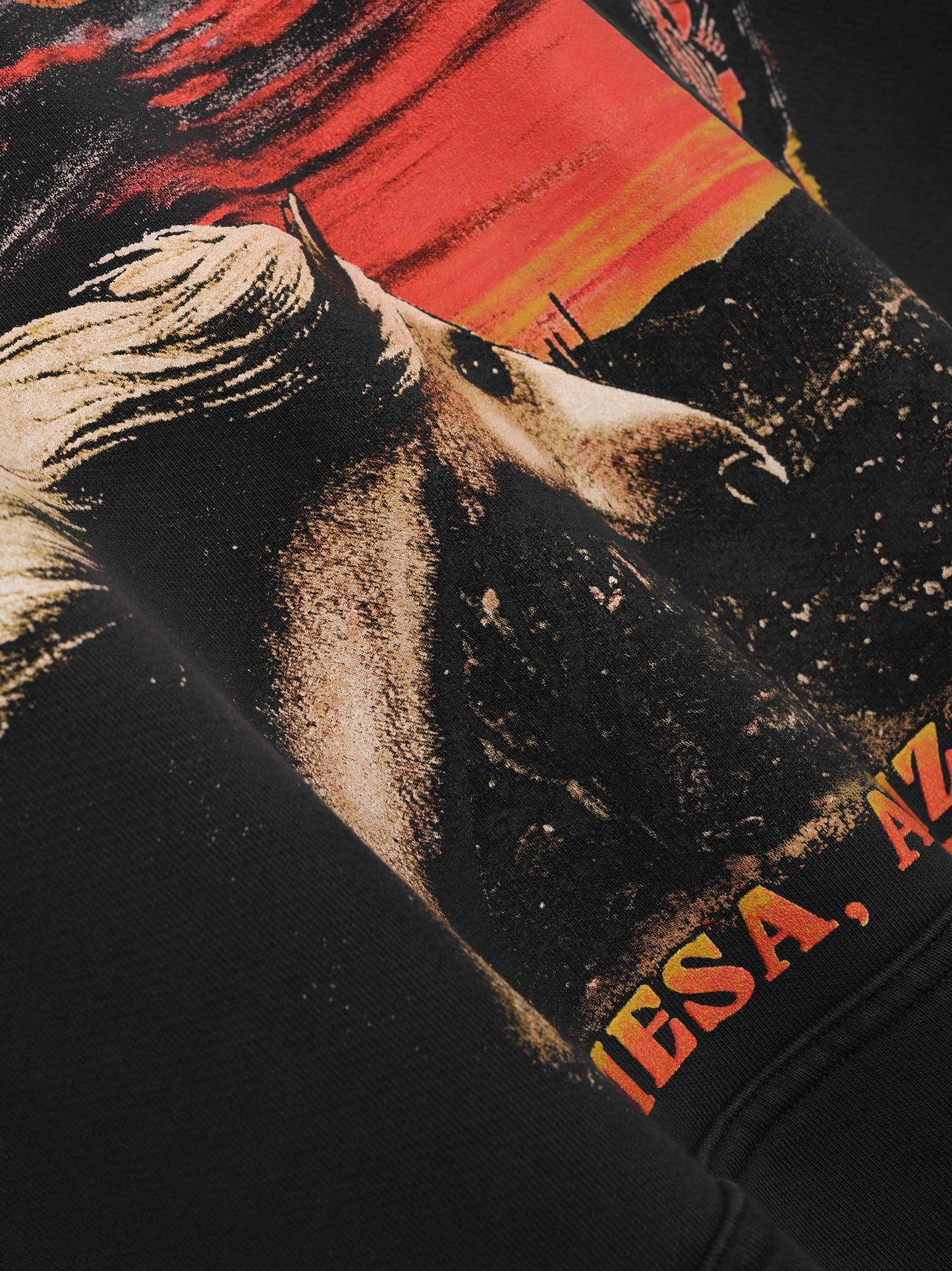 MESA STALLION HOODIE - VTG BLACK