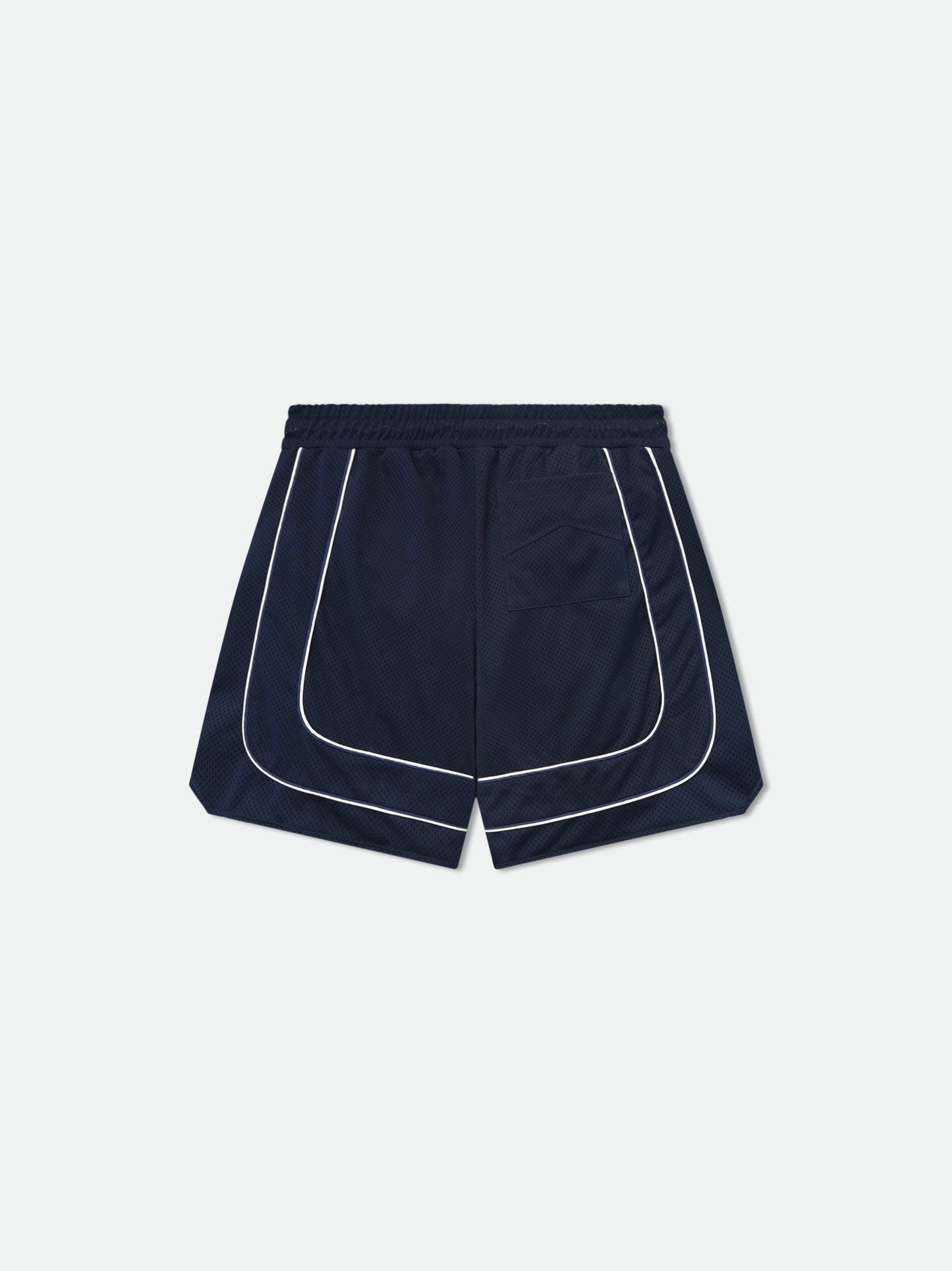 BAGGY COLLEGIATE LOGO SHORT - NAVY\/CREAM