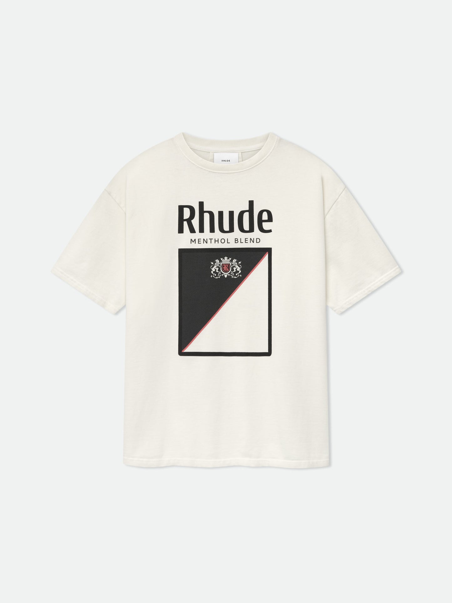 COLLINS FUMAR TEE - VINTAGE WHITE \/ BLACK \/ RED