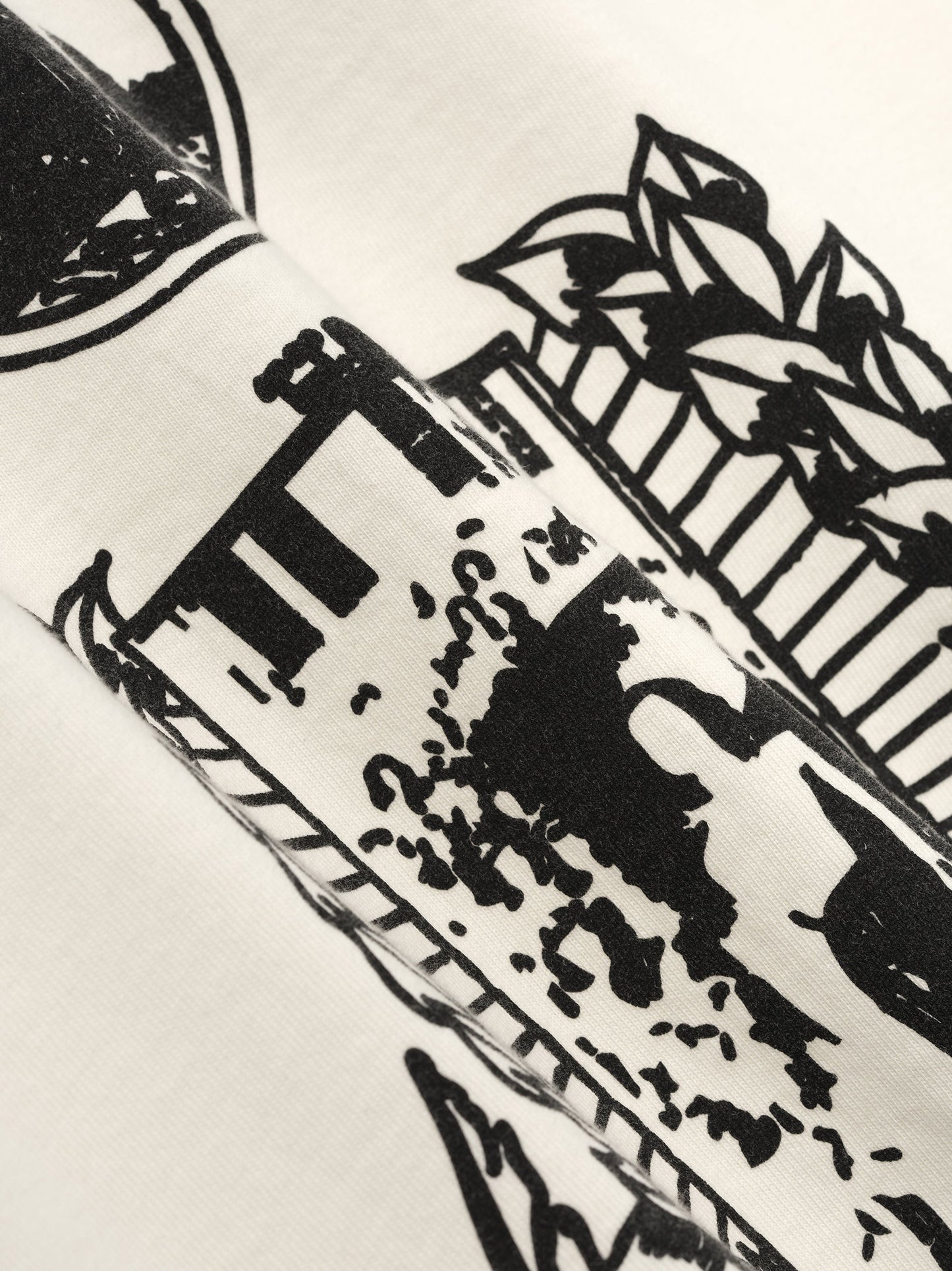 YOUTH OF AMERICA TEE - VTG WHITE\/BLACK