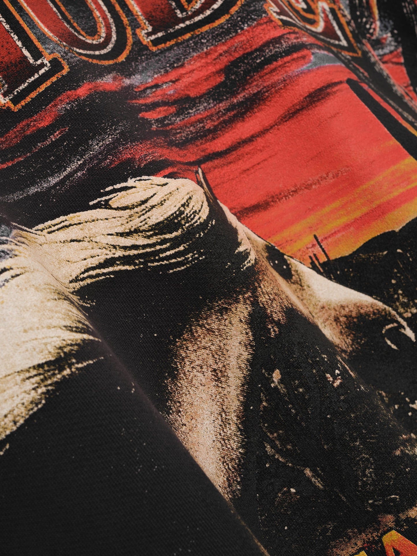 MESA STALLION LS TEE - VINTAGE BLACK