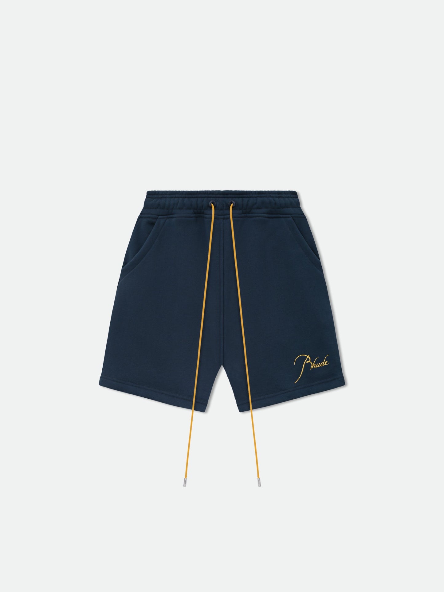 CLASSIQUE SWEAT SHORTS - NAVY\/YELLOW