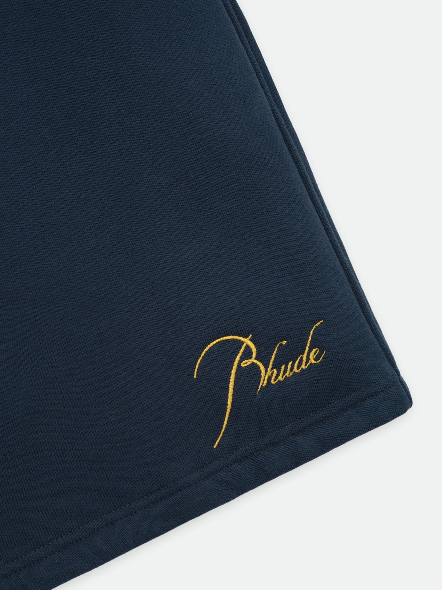 CLASSIQUE SWEAT SHORTS - NAVY\/YELLOW