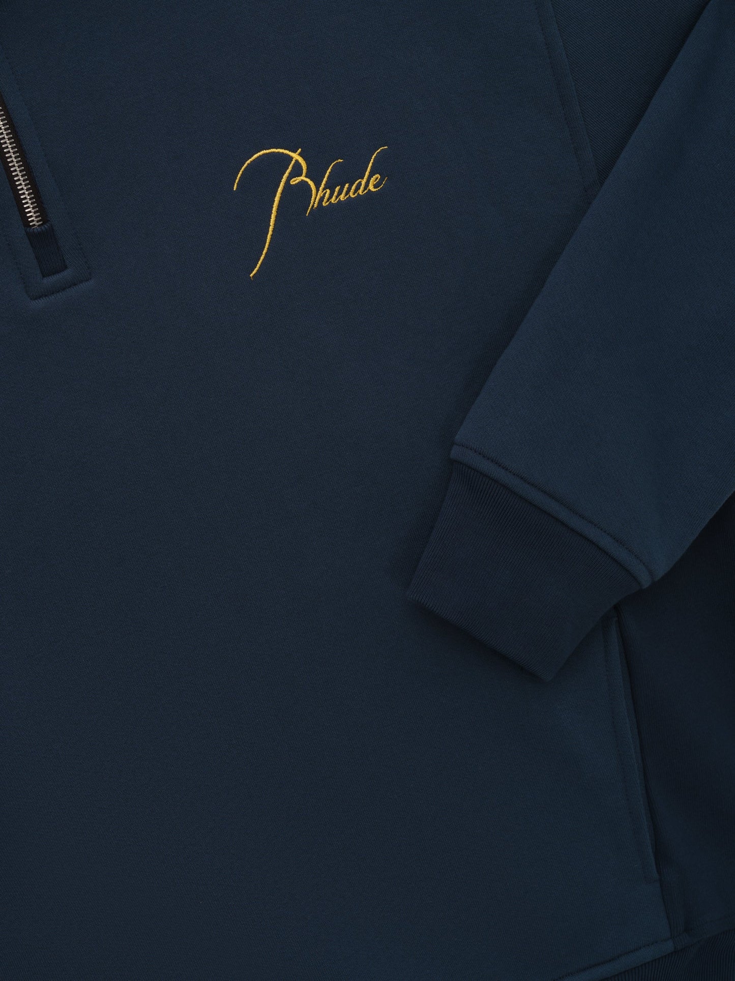 CLASSIQUE QUARTER ZIP - NAVY\/YELLOW