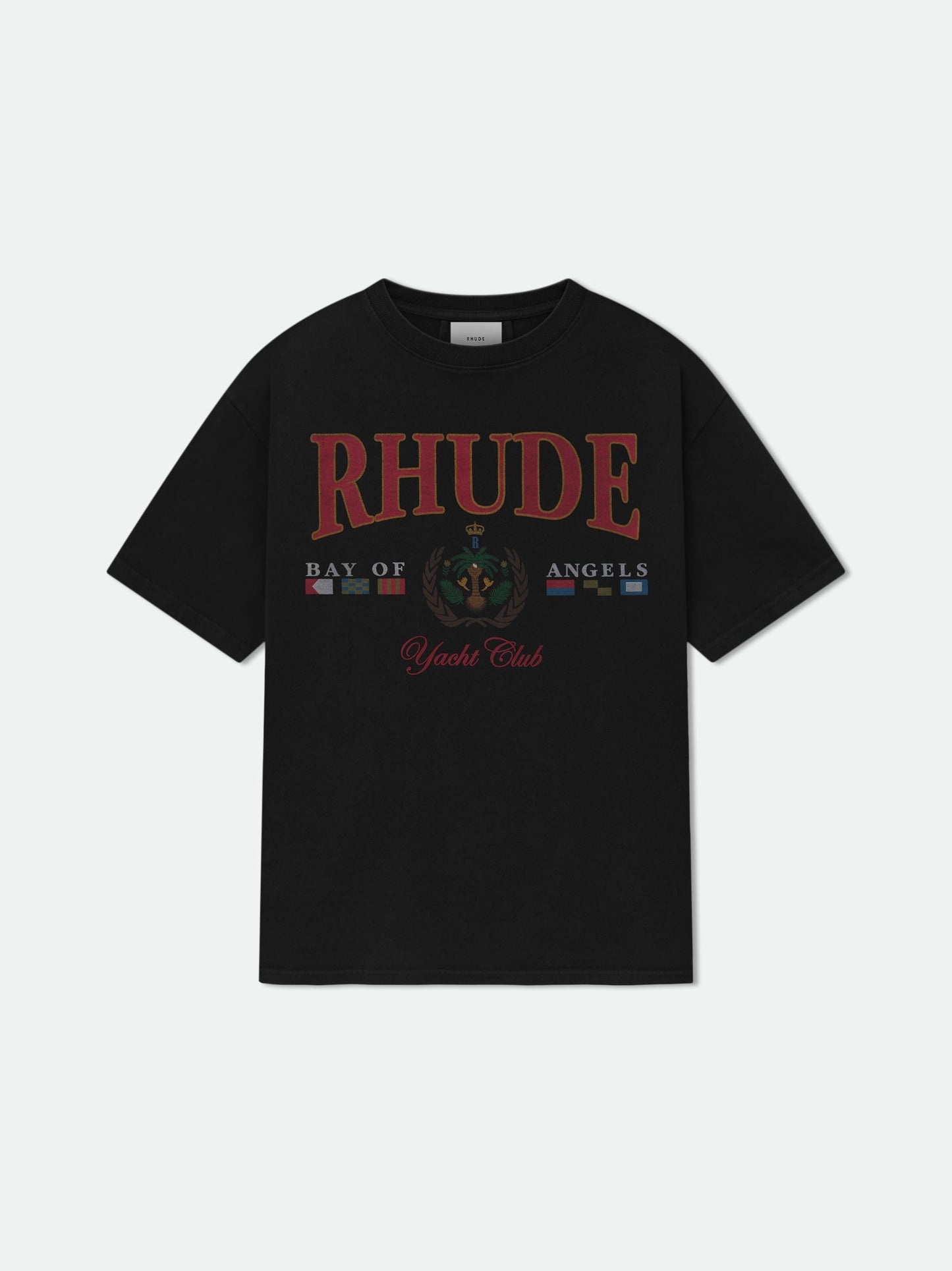 BAY OF ANGELS YACHT TEE - VTE Black