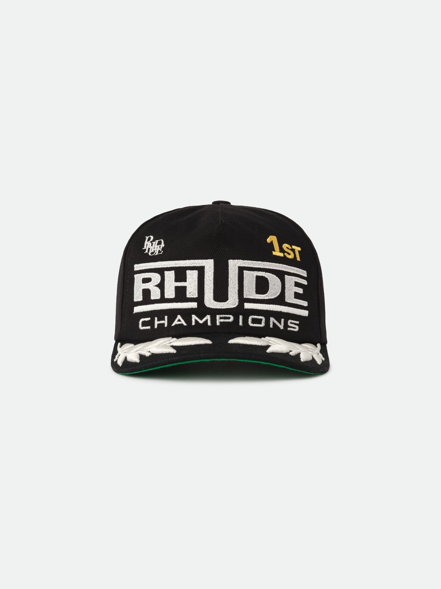 RHUDE CHAMPIONS GP HAT - BLACK