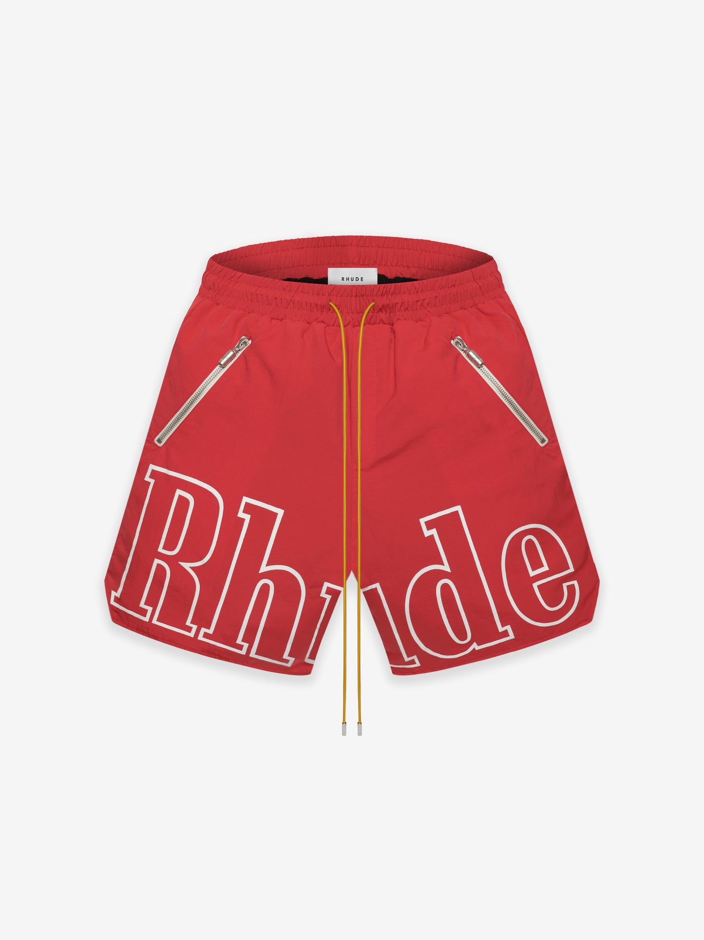 RH LOGO SHORTS - RED\/WHITE
