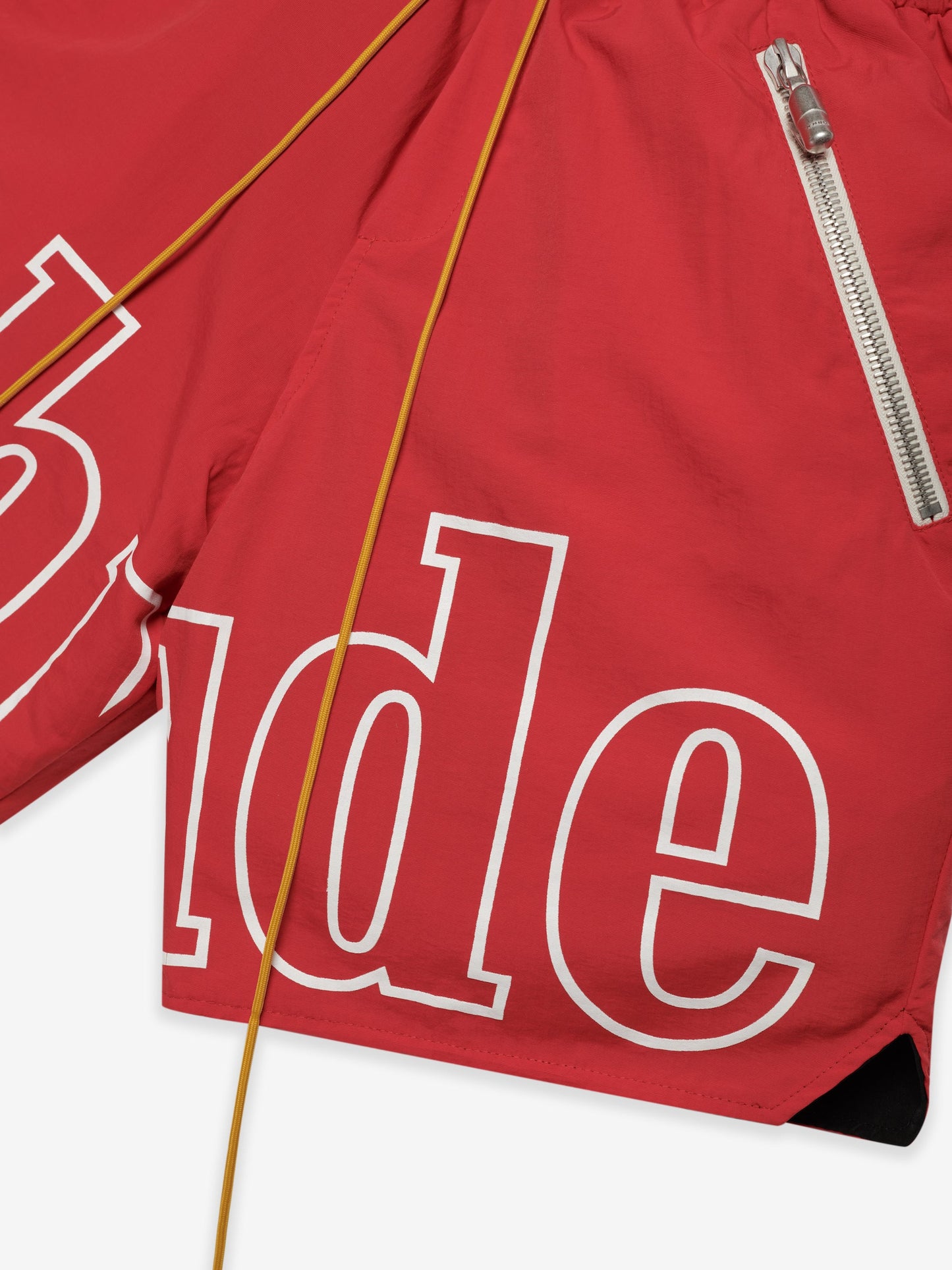 RH LOGO SHORTS - RED\/WHITE